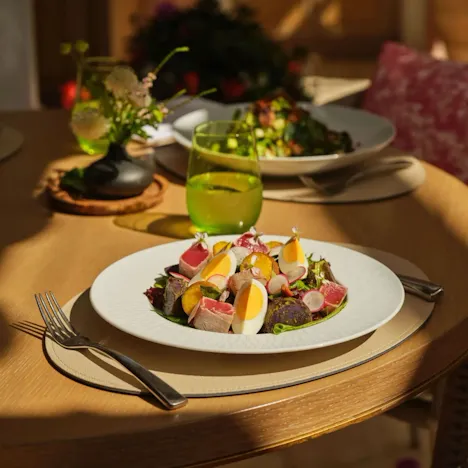 Nicoise salad in The Restaurant at Hotel Bel-Air