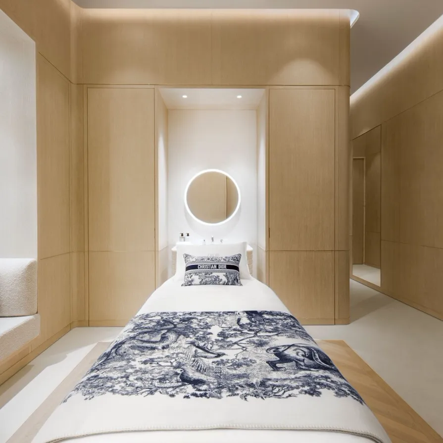 Dior Spa The Lana interior design, at The Lana - Dorchester Collection