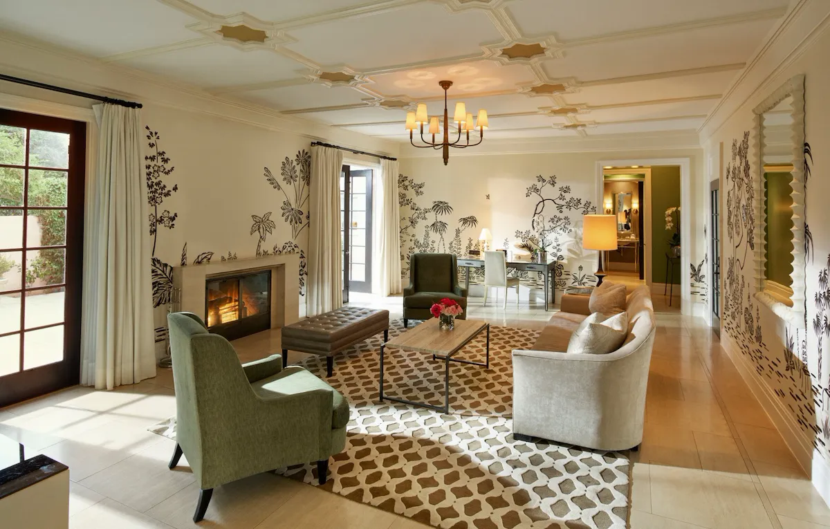 Chalon Suite Bedroom at Hotel Bel-Air, Los Angeles