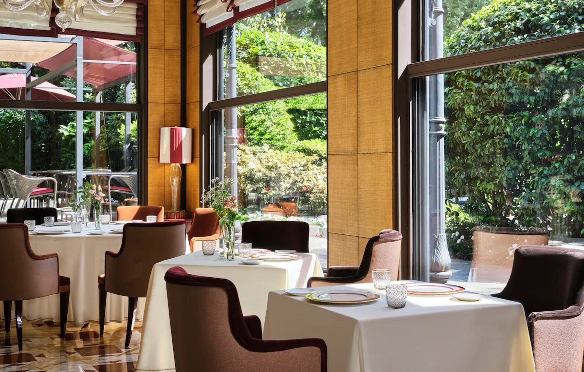 Vista panoramica del ristorante Acanto
