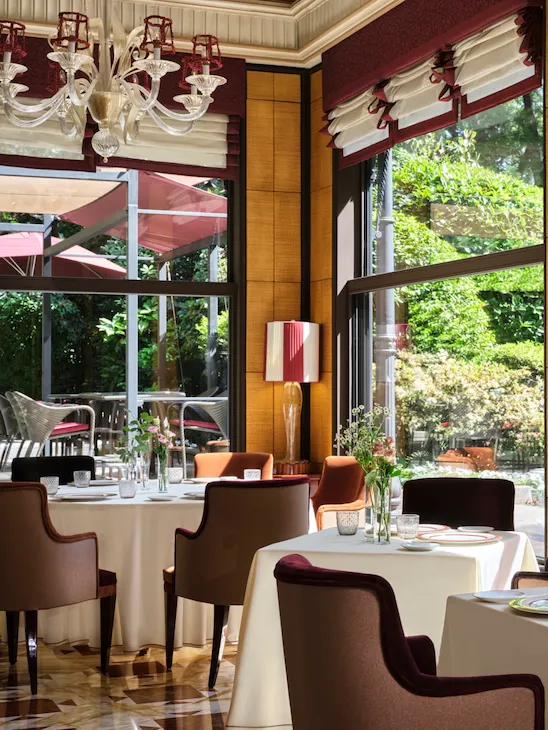 Vista panoramica del ristorante Acanto
