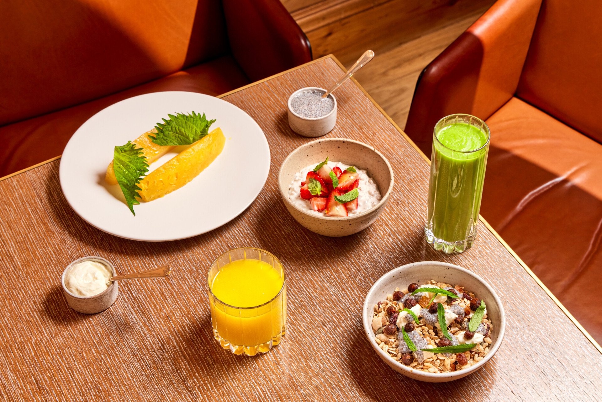 The Grill by Tom Booton Breakfast at The Dorchester.