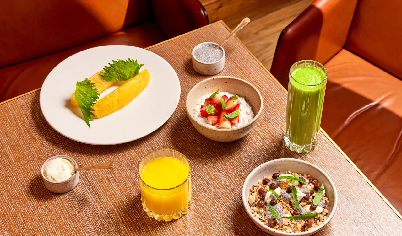 The Grill by Tom Booton Breakfast at The Dorchester.