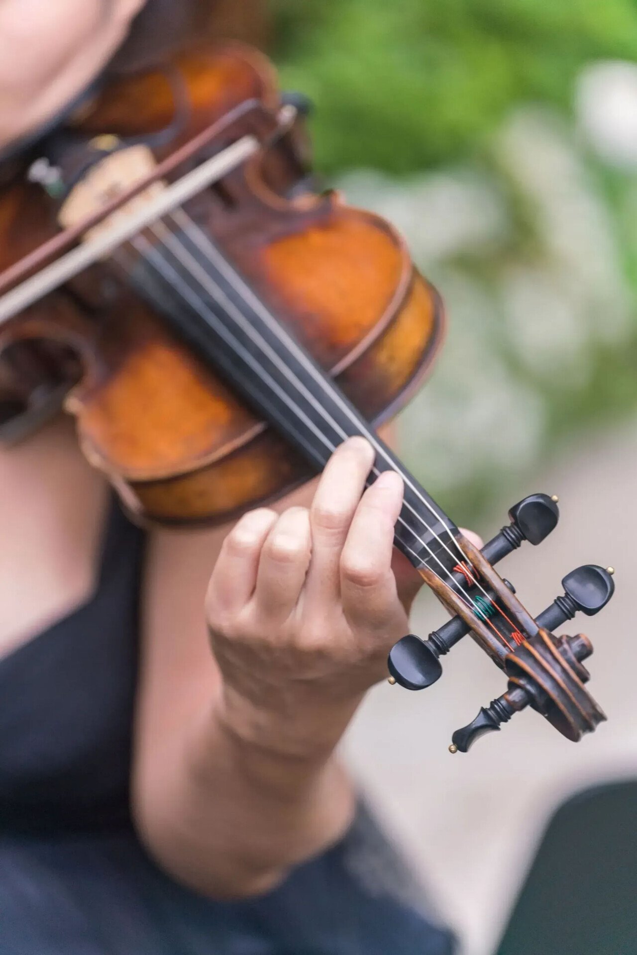 Hotel Bel-Air Wedding Musician playing violin