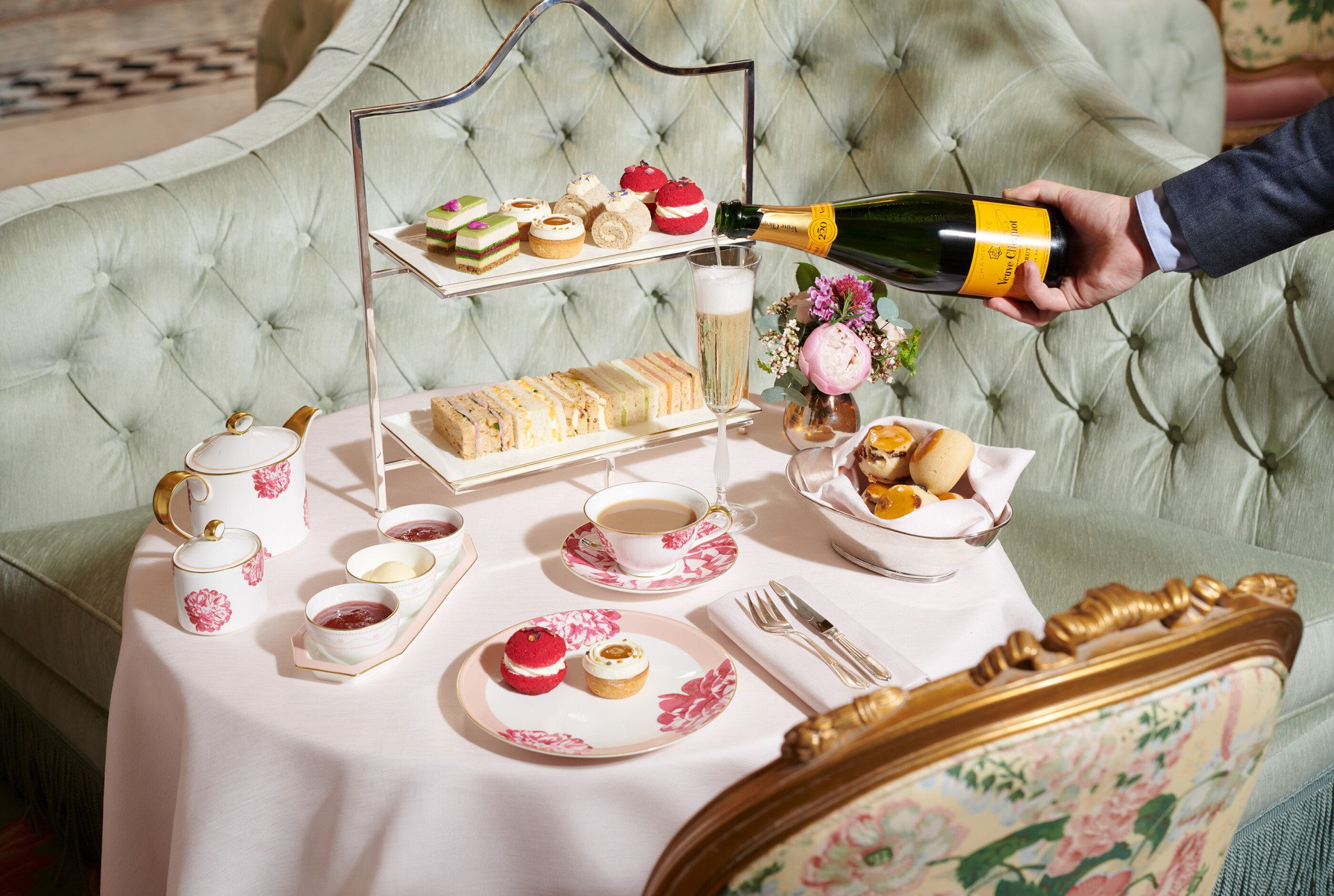 The Promenade's Chelsea Flower Show Afternoon Tea. 