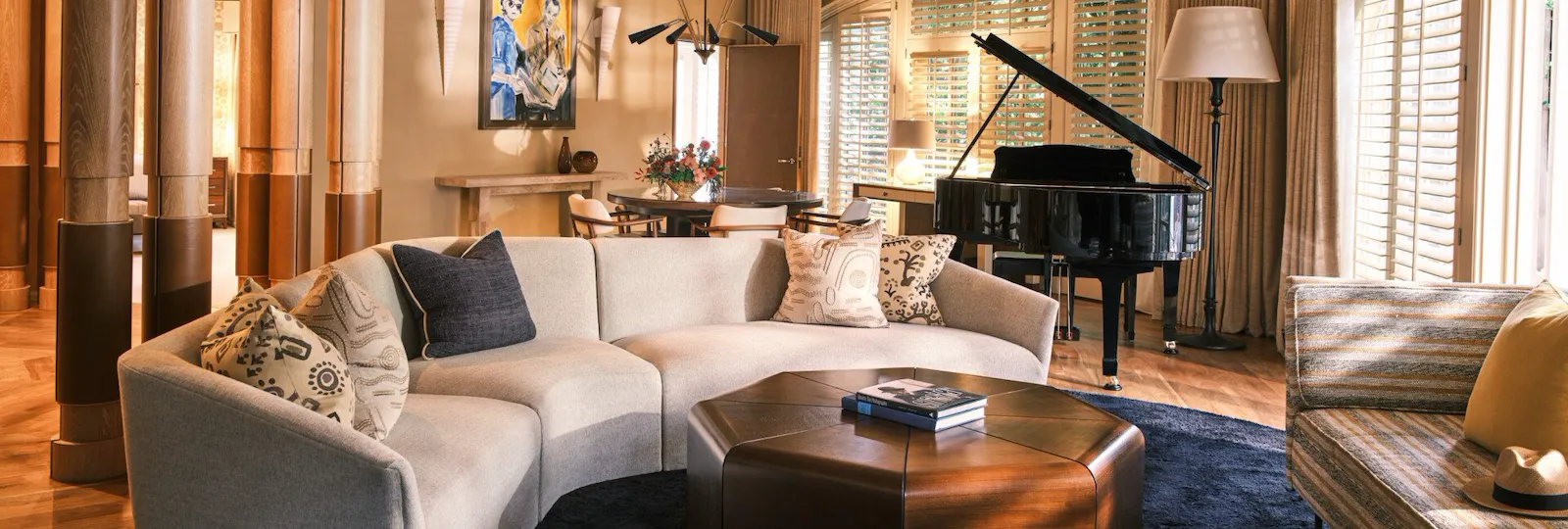 Bungalow 22A living room