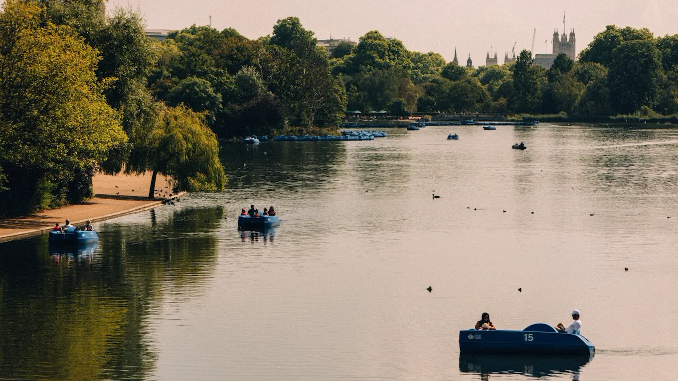 London Hyde Park Serpentine