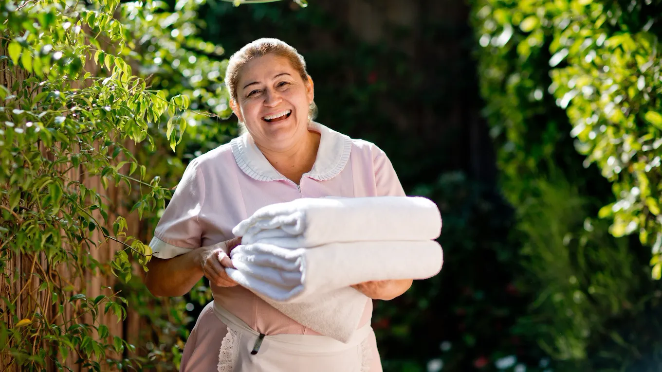 Team member at The Beverly Hills Hotel, Los Angeles