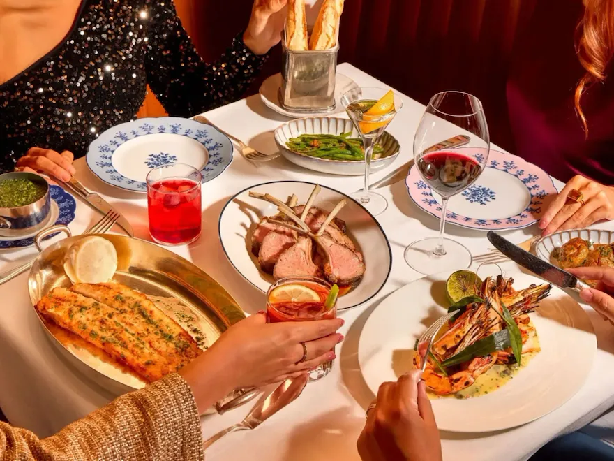 À la carte hero dishes at The Grill at The Dorchester