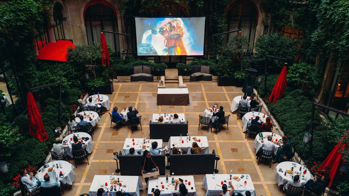 Picture of the movie "Retour vers le futur" at the Plaza Cinema Club