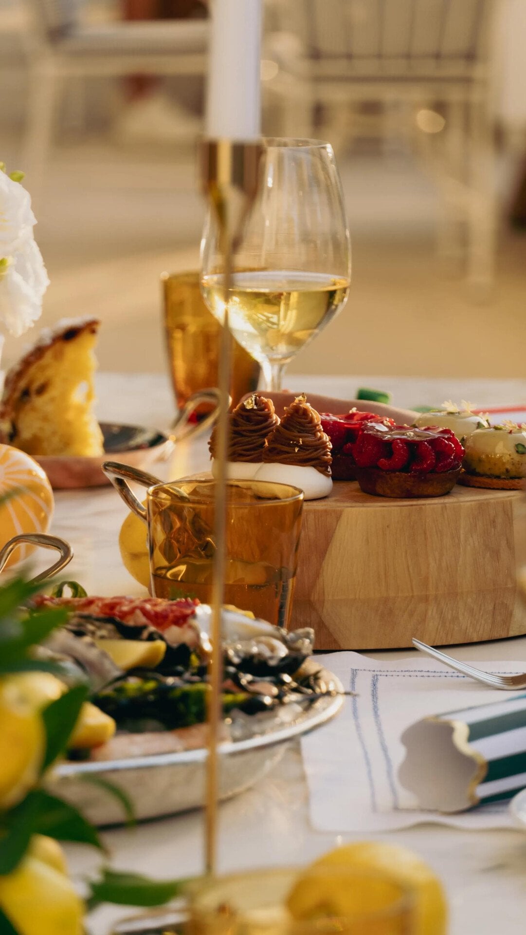 Riviera by Jean Imbert details at The Lana, Dorchester Collection