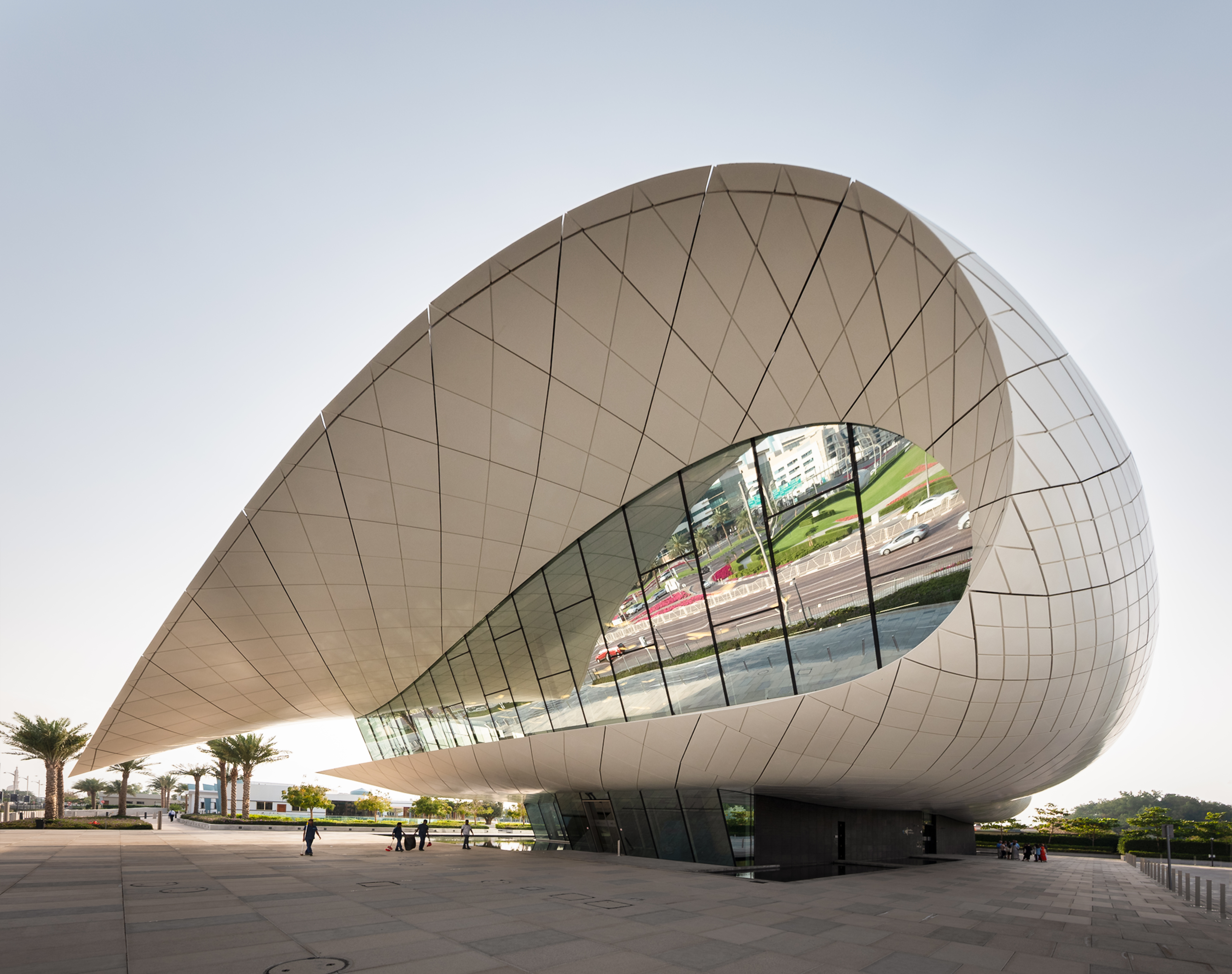 The Etihad Museum exterior during the day