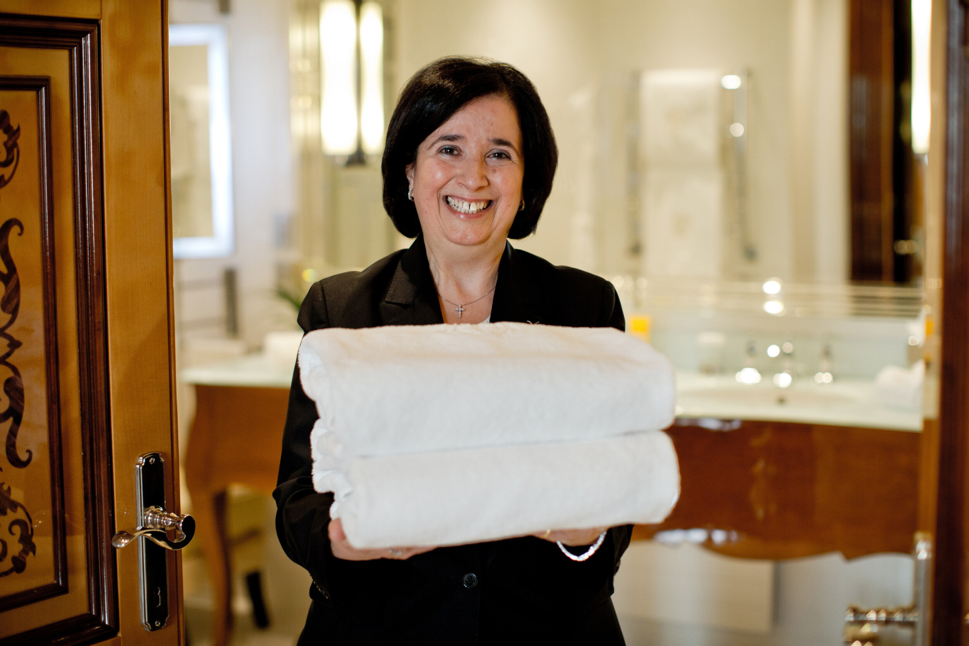 Ritratto di Lucia, cameriera dei piani