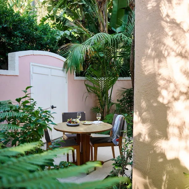 Bel Air suite with patio