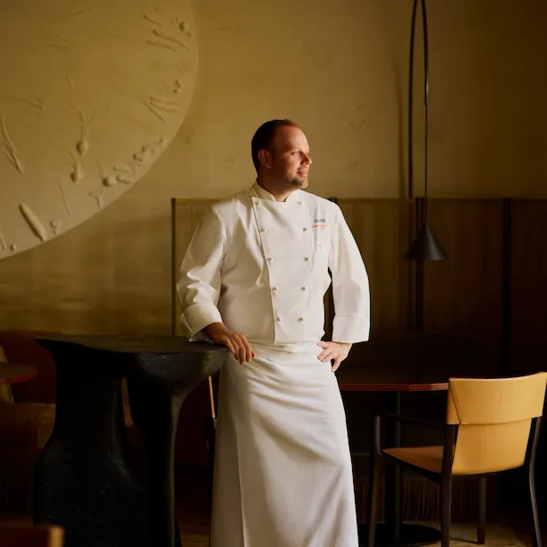 Executive Chef Adam Smith at Woven restaurant