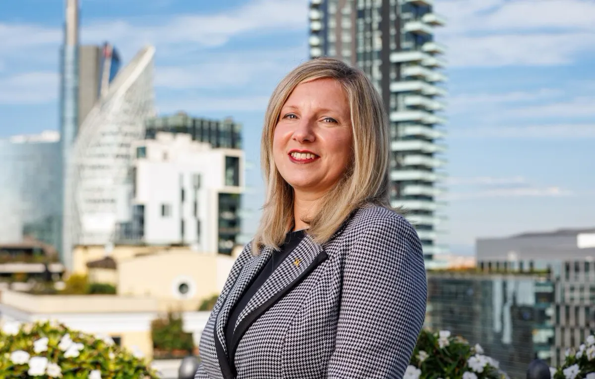 Portrait of Mafalda Sirolla, Spa Manager on the terrace of the Club 10