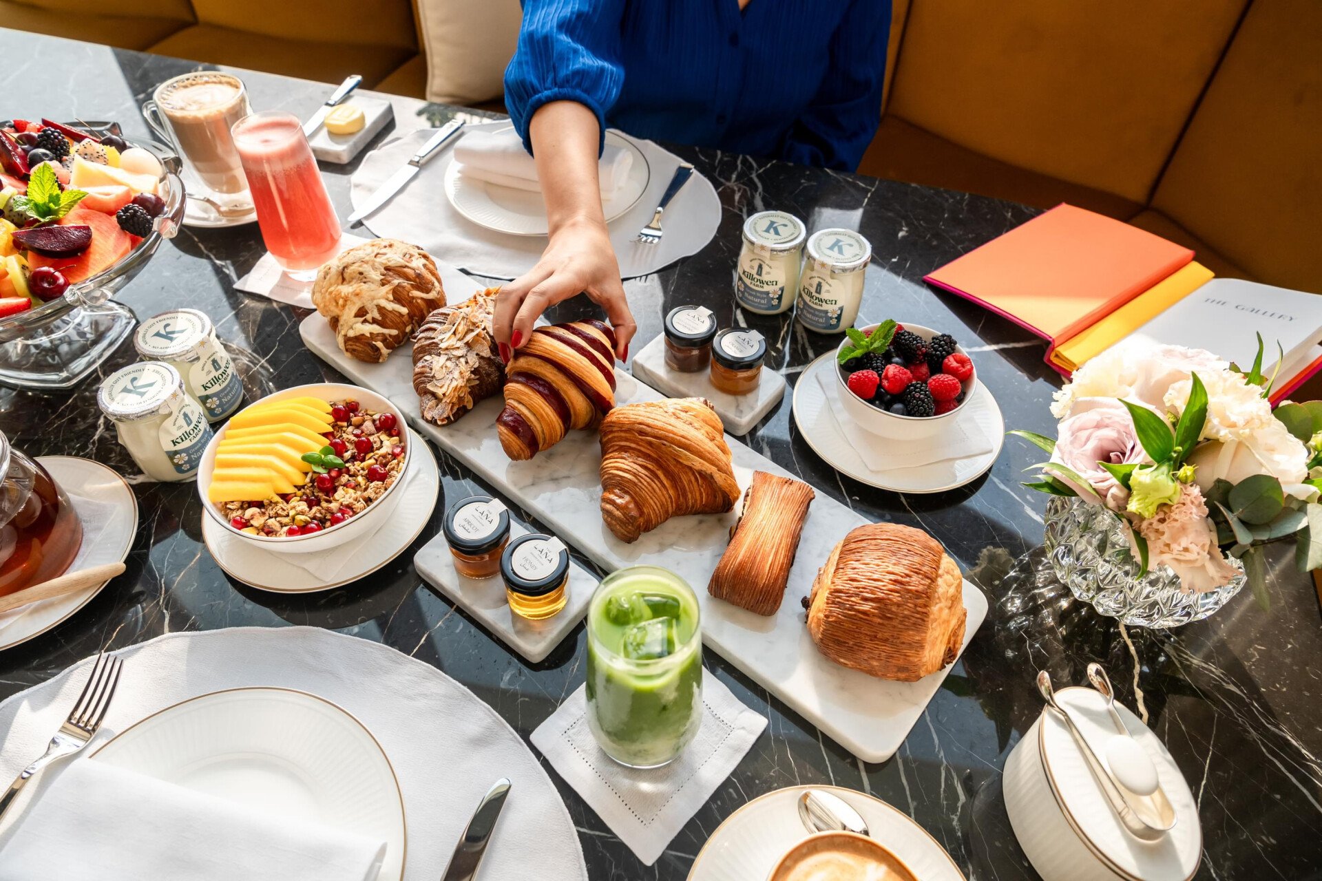 Image of the food at The Gallery at The Lana Dorchester Collection