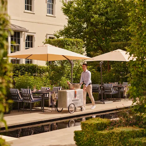 Coworth Park TIDE Summer Terrace Coworth Park Dorchester Collection