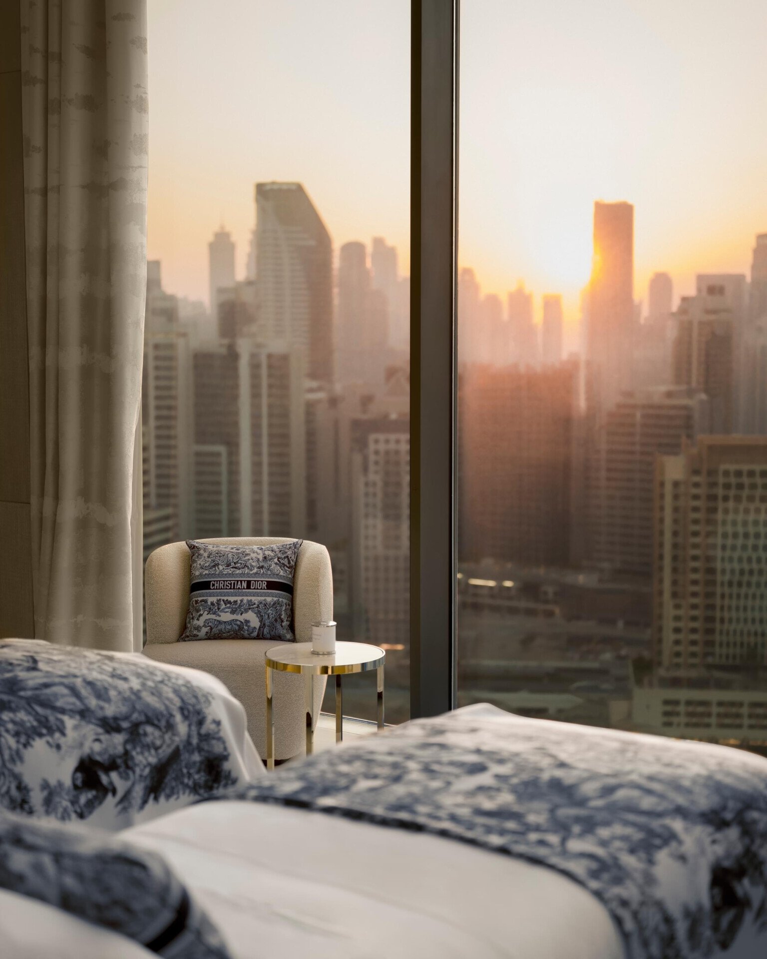 Dior Spa The Lana interior design, at The Lana - Dorchester Collection