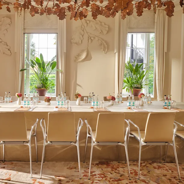 Coworth Park Meeting And Events Oak Room Corporate Dorchester Collection